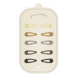Konges Sljd 10 Pack Mini Hair Clips Drop