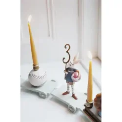 Konges Sljd Birthday Train Candles 20 Pack Nature