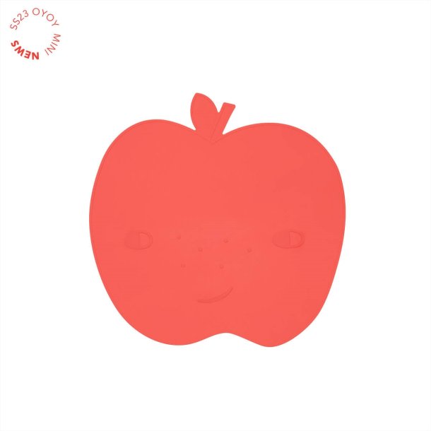 OYOY Yummy Apple Placemat Cherry Red