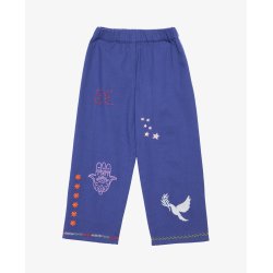 Sissel Edelbo Oda Mini Organic Cotton Pants Ultramarine Blue