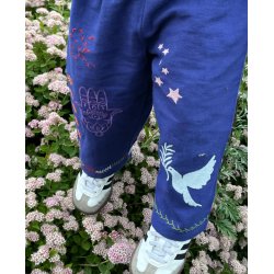 Sissel Edelbo Oda Mini Organic Cotton Pants Ultramarine Blue