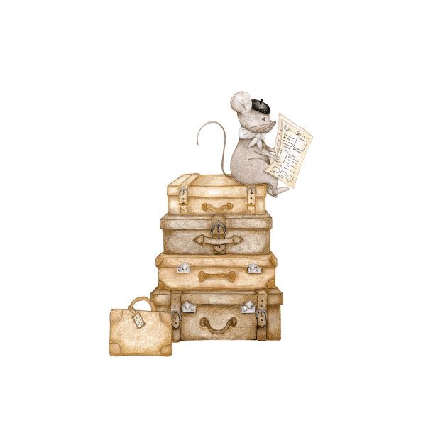 Ephie Studio Kunstprint Vintagemusen