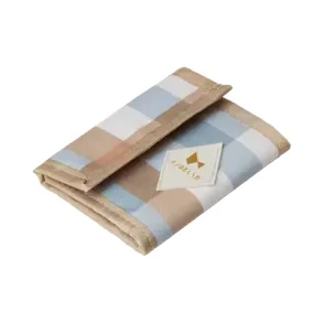 Fabelab Wallet Cottage Blue Checks