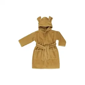 Fabelab Bathrobe Junior Ochre