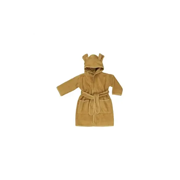 Fabelab Bathrobe Junior Ochre