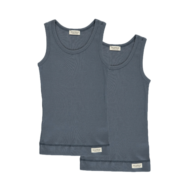 MarMar Sleeveless 2-Pack Modal Underwear Blue